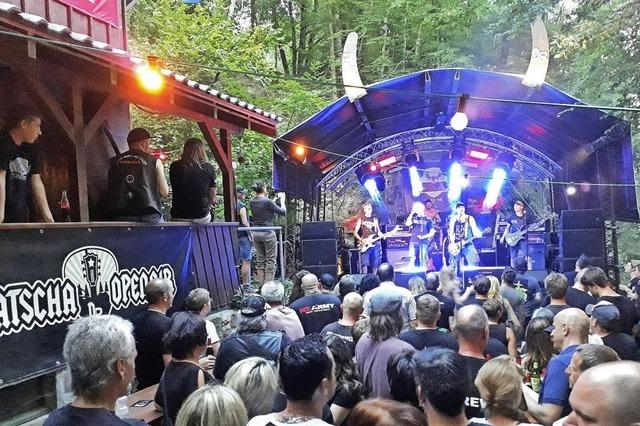 So feierten die Fans beim Datscha Open Air in Wieslet