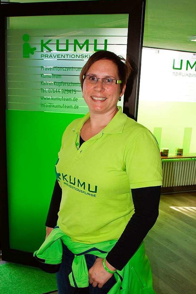 Katrin Kupferschmidt 2016 bei der Erffnung der KUMU-Rume in Herbolzheim  | Foto: Michael Haberer