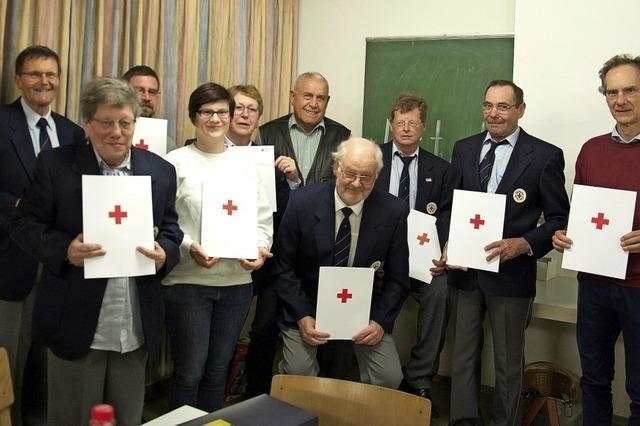 Wechsel beim DRK in Schliengen