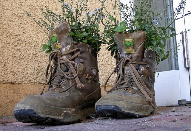 Am Wochenende knnen bei den Wandertag...r die Wanderstiefel geschnrt werden.   | Foto: Wunderle Martin