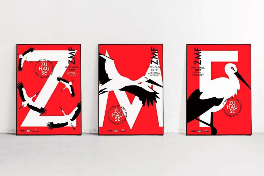 Die Farben Rot, Weiß und die Schriftar...bilden den Kern der Festivalmarke ZMF.  | Foto: FeykaHerr