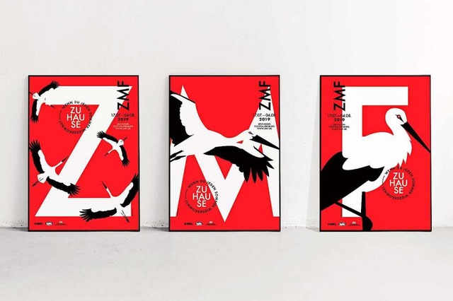 Die Farben Rot, Wei und die Schriftar...bilden den Kern der Festivalmarke ZMF.  | Foto: FeykaHerr