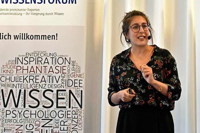 Fotos: BZ-Wissensforum mit der Wirtschaftspsychologin Mahsa Amoudadashi