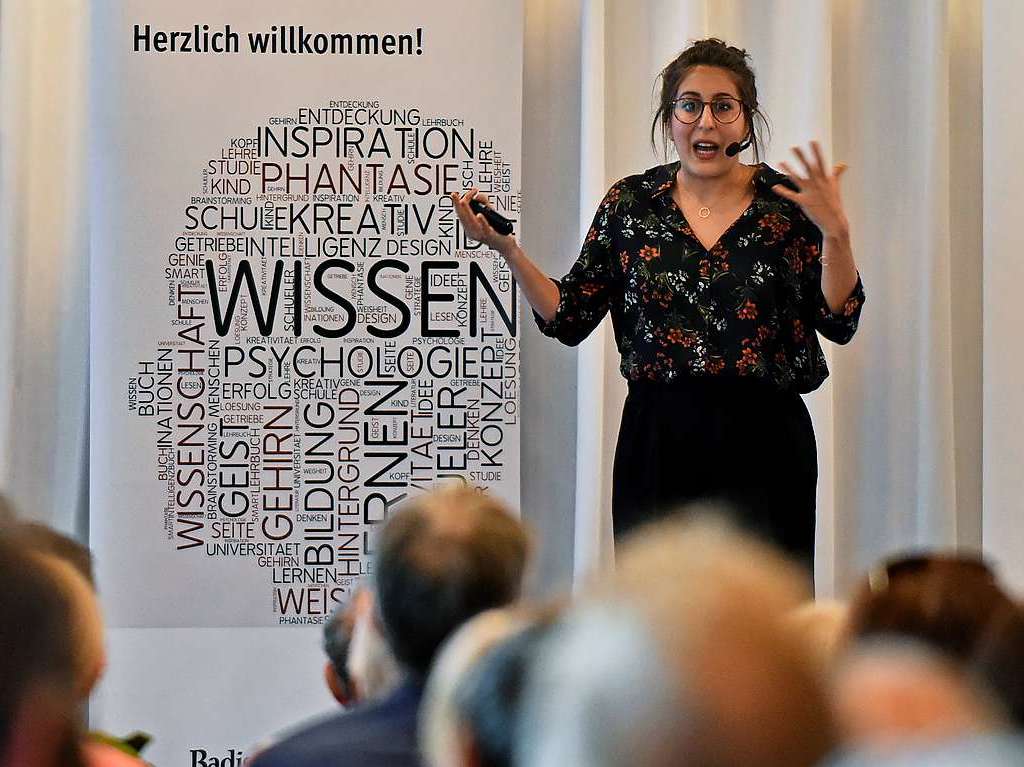 ber Empathie spricht Wirtschaftspsychologin Mahsa Amoudadashi beim BZ-Wissensforum.