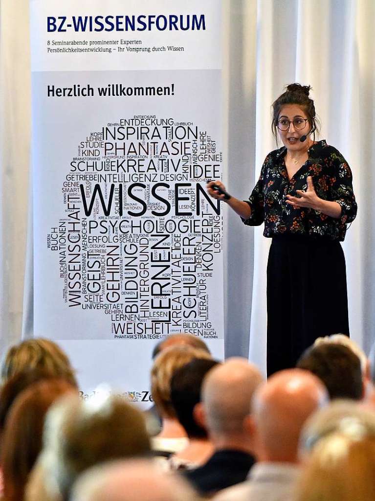 ber Empathie spricht Wirtschaftspsychologin Mahsa Amoudadashi beim BZ-Wissensforum.