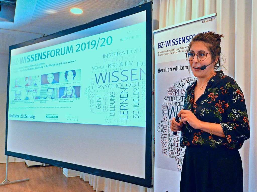 ber Empathie spricht Wirtschaftspsychologin Mahsa Amoudadashi beim BZ-Wissensforum.