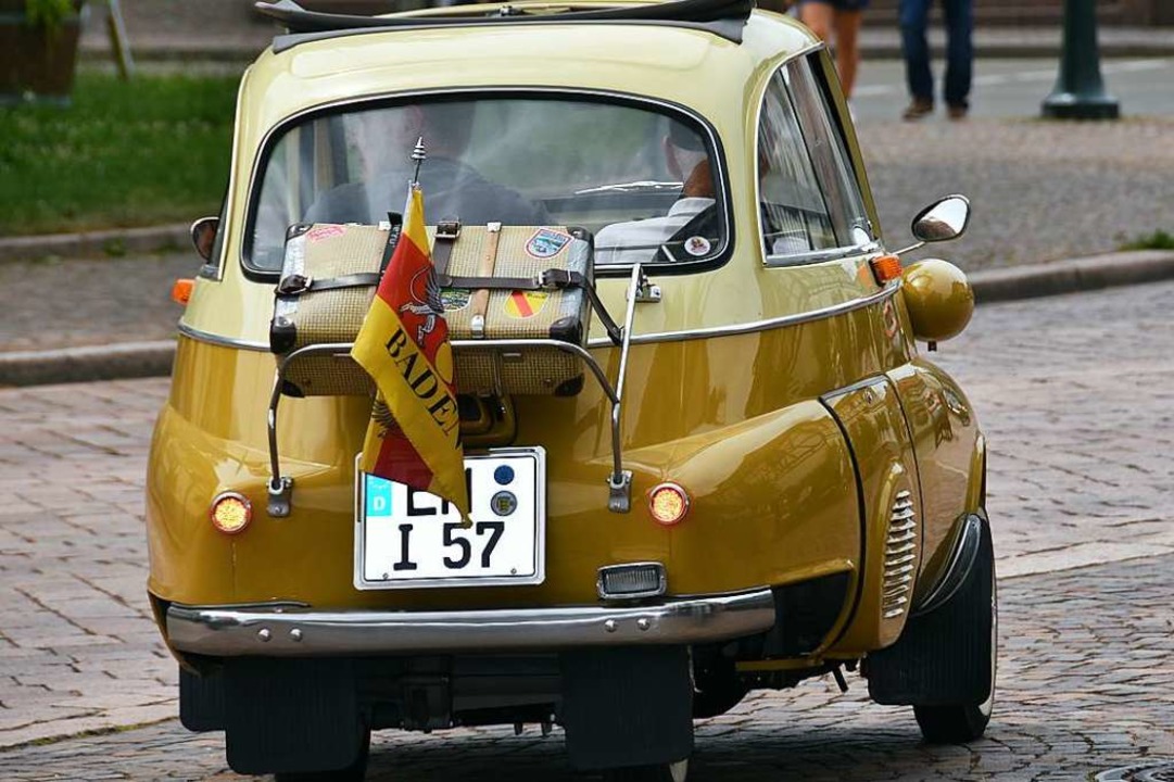 Bei der Oldtimer-Show in Gundelfingen gab es historische Fahrzeuge zu