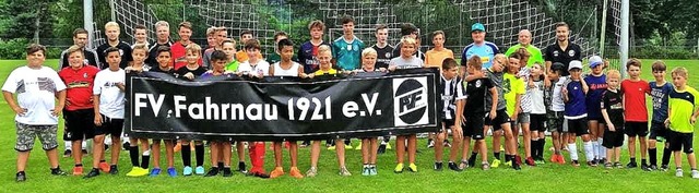 <BZ-FotoAnlauf>FV Fahrnau:</BZ-FotoAnl...in der Grienmatt die Saison begonnen.   | Foto: FVF