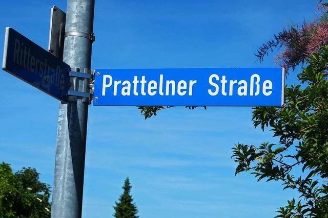 Wie aus der Pratteler Strae in Rheinfelden flschlicherweise die Prattelner Strae wurde