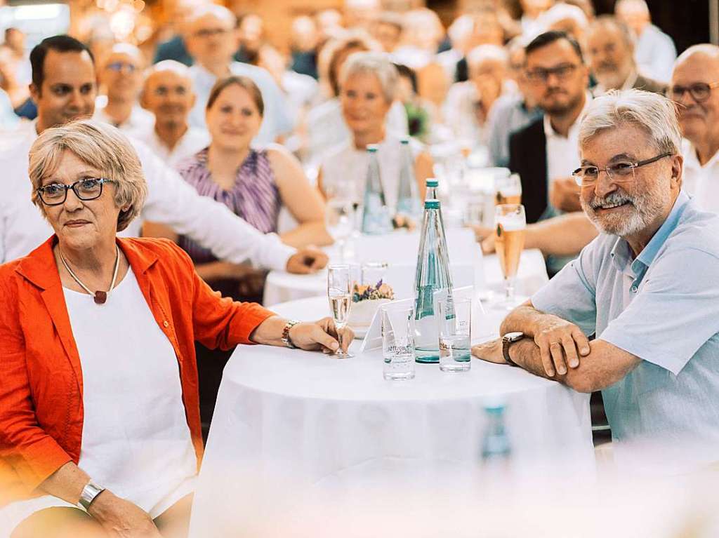 Beate und Thomas Hauser (vorne)