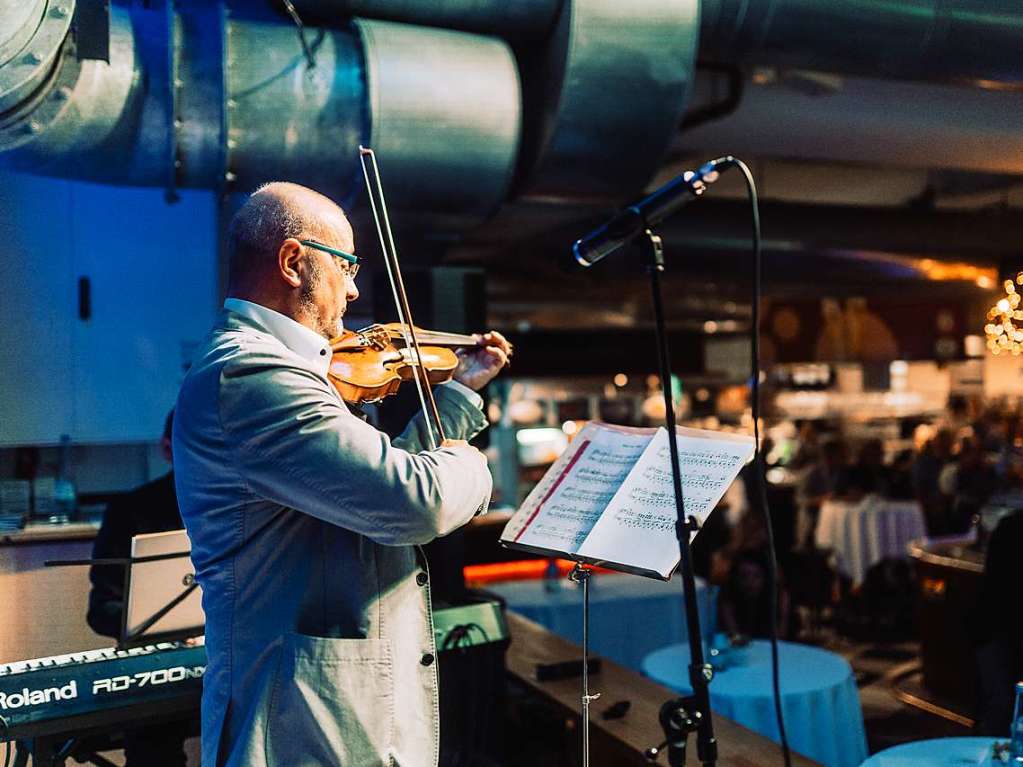 Zu den musikalischen Protagonisten zhlten auch Alexander Dick (Violine) und Martin Ebel (Piano).