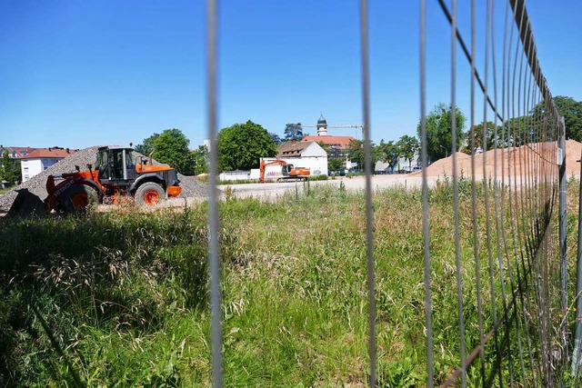 Seit mehr als einem Jahr ist der Baupl... Gewerbe der Oststadt nicht vorangeht.  | Foto: Ralf Burgmaier