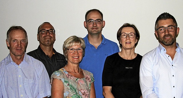 Die neuen Mitglieder des Ortschaftsrat Bickensohl  | Foto: Herbert Trogus
