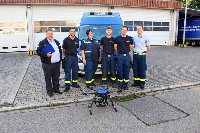 Bad Sckinger THW-Mitglieder sind in Ostdeutschland im Einsatz