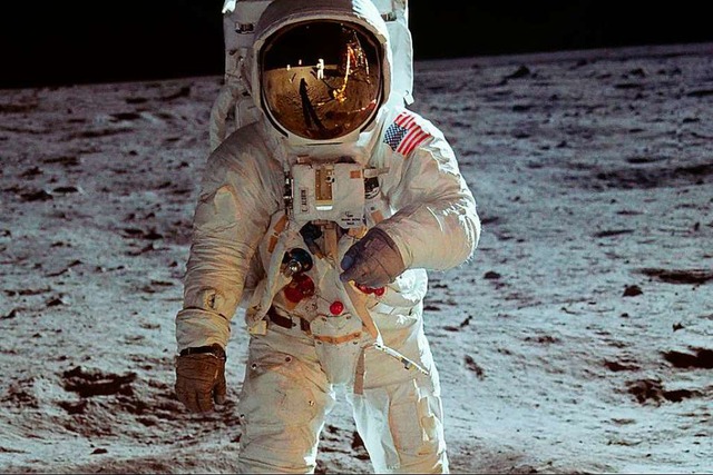Brillante Bilder von der Mondlandung  | Foto: Dokumentation APOLLO 11 (dpa)