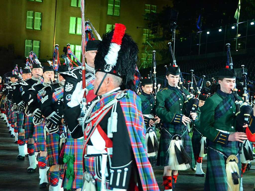 Impressionen vom Basel Tattoo 2019