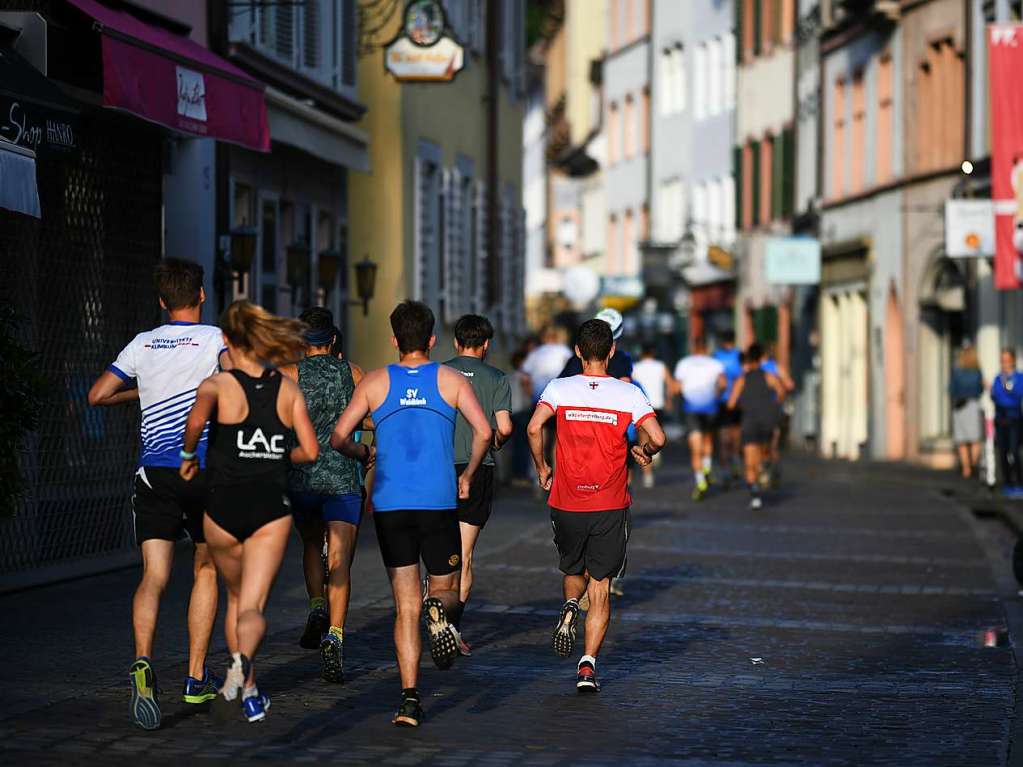 Die Freiburger Laufnacht am 12. Juli 2019