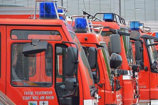 Drei Gerätehäuser der Feuerwehr Weil am Rhein sind nicht mehr zeitgemäß