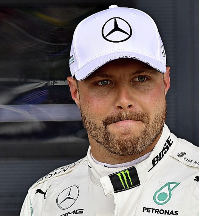 Schnellster im Mercedes: Valtteri Bottas.   | Foto: ANDREJ ISAKOVIC (AFP)