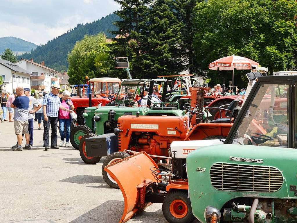 Galerie der nostalgischen Traktoren