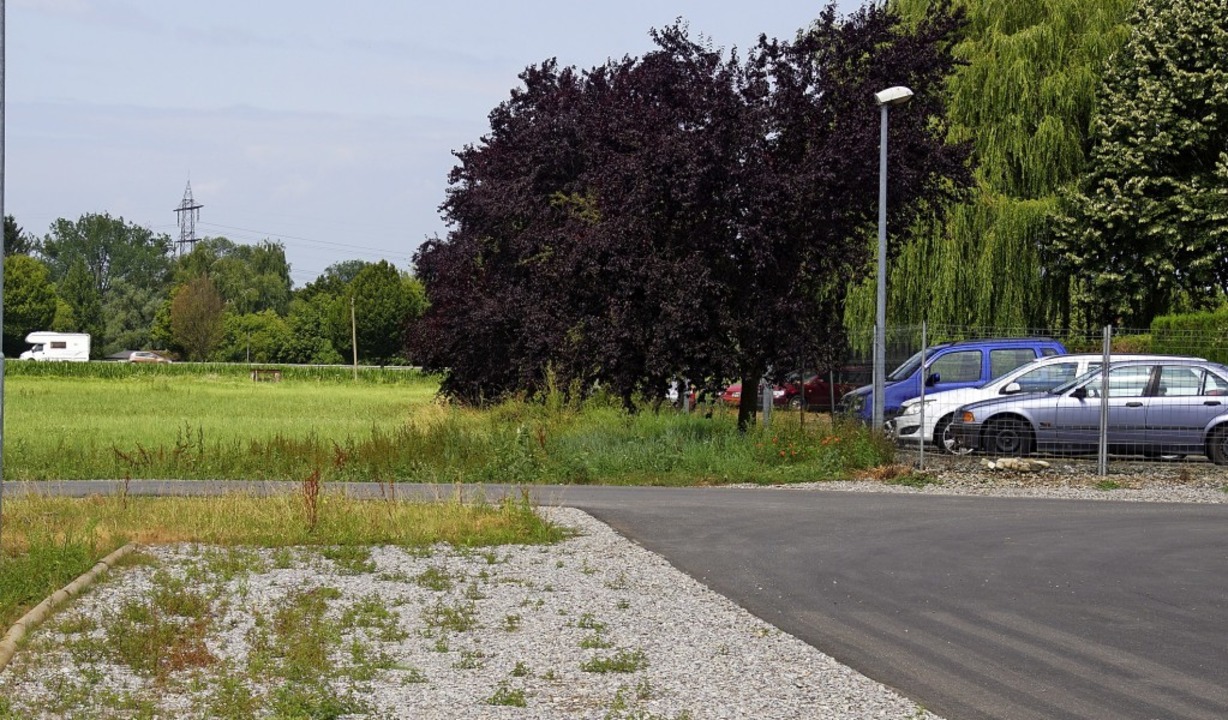 Auf dem Park &amp; Ride-Platz sollen 55 Wohnmobilstellpltze entstehen.   | Foto: Ilona Huege