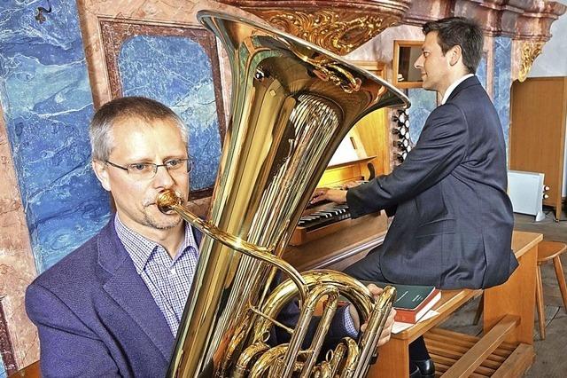Tuba und Orgel ertönten in St. Michael