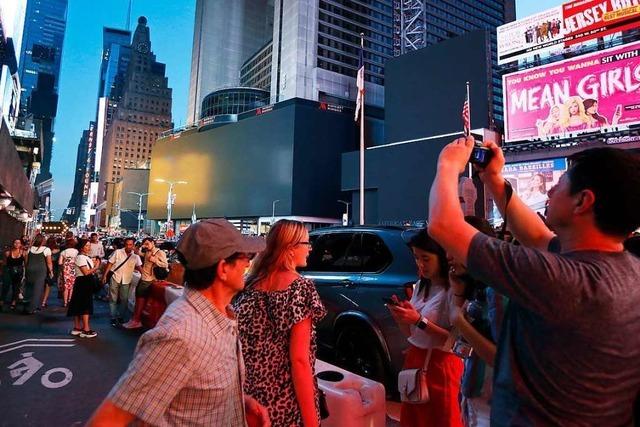 New Yorker bleiben trotz Blackout entspannt