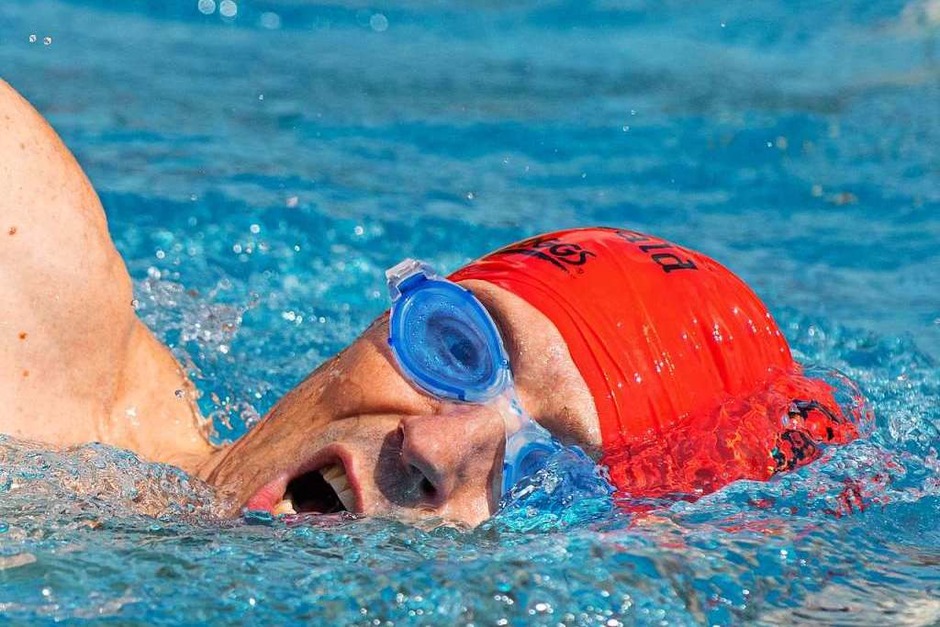 Schwimmen war eine Disziplin beim Megathlon. (Foto: Wolfgang Scheu) Schwimmen war eine Disziplin beim Megathlon. (Foto: Wolfgang Scheu)