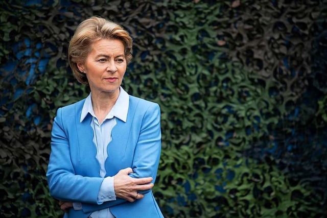 Wie geht es mit von der Leyen  weiter?  | Foto: Fabian Sommer (dpa)