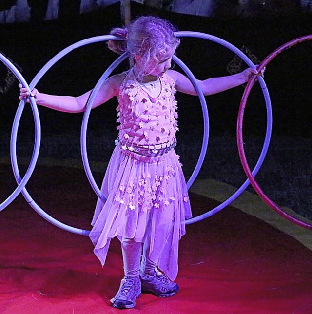 Ganz gro im Hula-Hoop  | Foto: Heinrich Fehrenbach