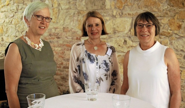 Gudrun Heute-Bluhm, Edith Lamersdorf und Dagmar Zobel (von links)   | Foto: Thomas Loisl Mink