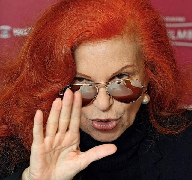 Markenzeichen rote Haare: Milva (2008)  | Foto: Soeren Stache (dpa)