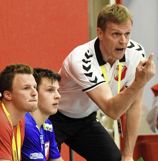 Martin Heuberger, hier als Coach der S... Junioren-Nationalteam im WM-Turnier.   | Foto: Sebastian Koehli