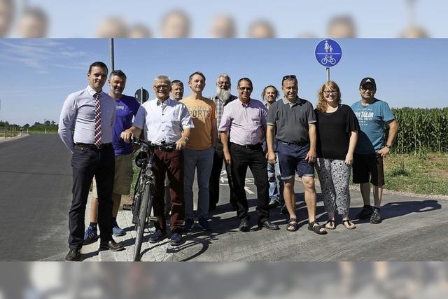 Radweg ist jetzt befahrbar