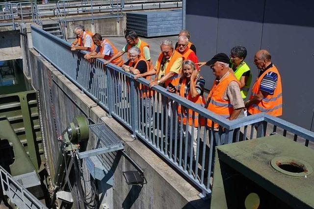 Fotos: BZ-Hautnah-Fhrung durchs Wasserkraftwerk Rheinfelden