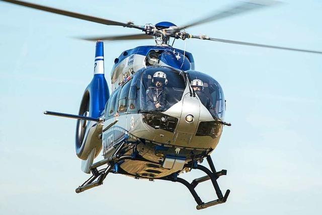 Suche mit Hubschrauber: Vermisster wollte heim