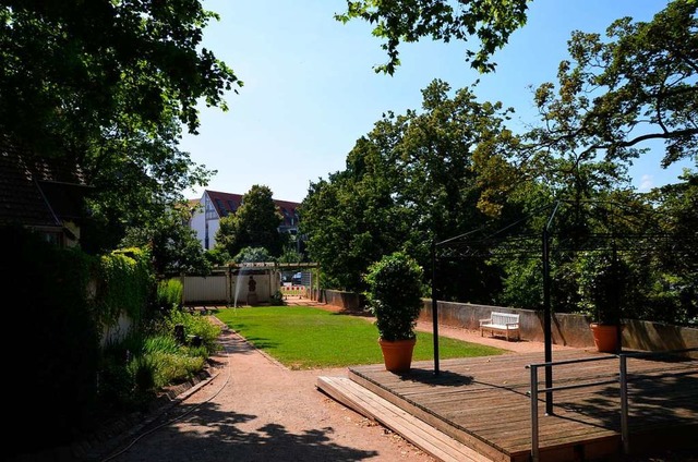 Am sdlichen Ende des Vinzentiusgarten...t besser an die Innenstadt angebunden.  | Foto: hr