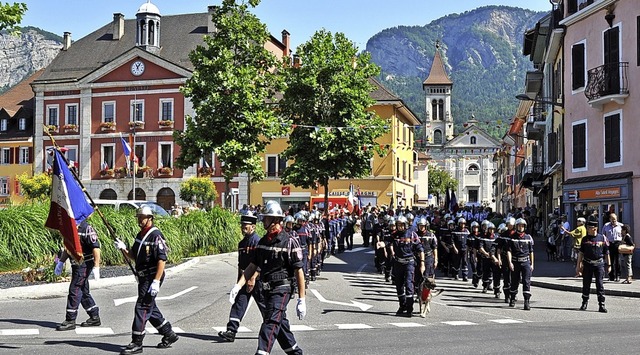 Bei den Feiern zum Nationalfeiertag si...tnerschaft eine wichtige Rolle spielt.  | Foto: Rainer Ruther