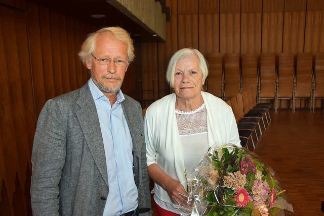 Christa Wolf und Thomas Mcklinghoff w...cht lnger Mitglieder der SPD bleiben.  | Foto: Heinz und Monika Vollmar