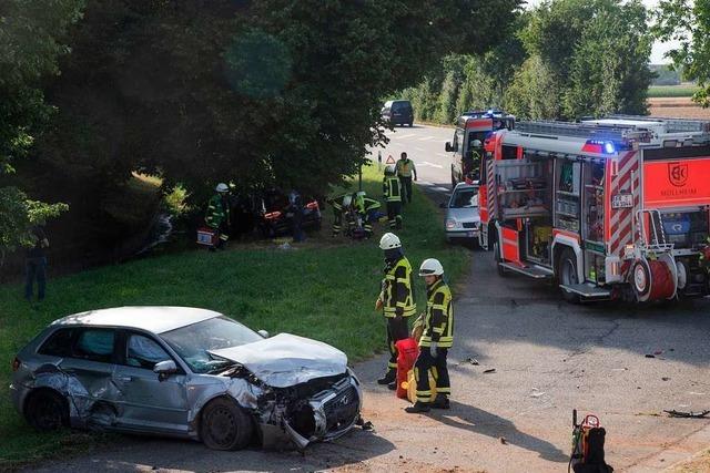 Drei Schwerverletzte bei Unfall in Müllheim