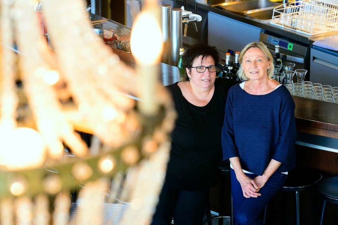 Maria Camino (links) und Michaela Steinwasser  | Foto: Ingo Schneider