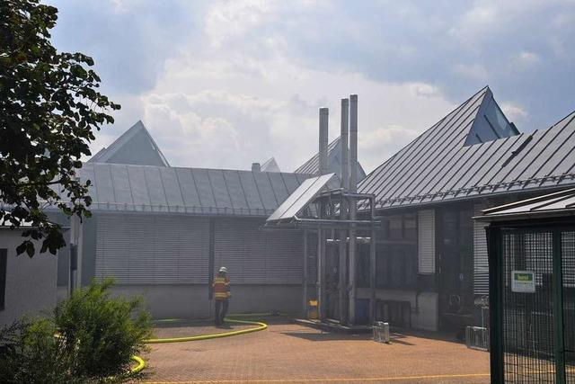 Gewerbe-Akademie Schopfheim wegen Brand evakuiert
