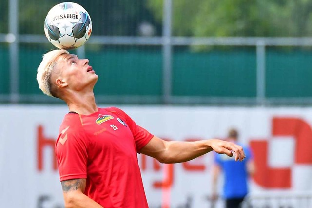 Auch Robin Koch ist nach der U-21-WM w... der Mannschaft in Schruns angekommen.  | Foto: Achim Keller