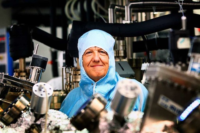 Ein Physiker der Universitt Wrzburg ...r Spitzenforschung untersttzt werden.  | Foto: Karl-Josef Hildenbrand