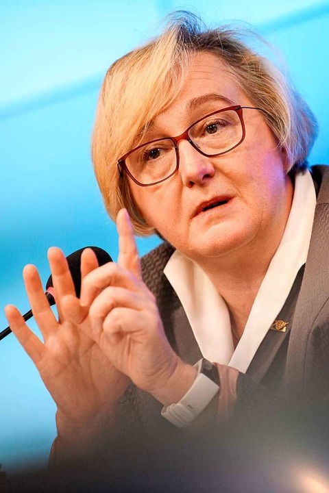 Die Wissenschaftsministerin des Landes, Theresia Bauer  | Foto: Sebastian Gollnow