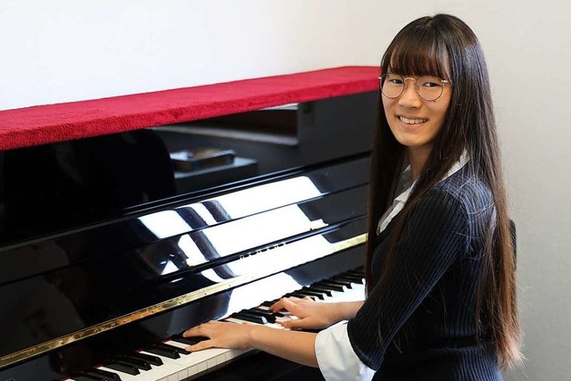 Pianistin Lucy Yang beim ben.  | Foto: Andrea Steinhart