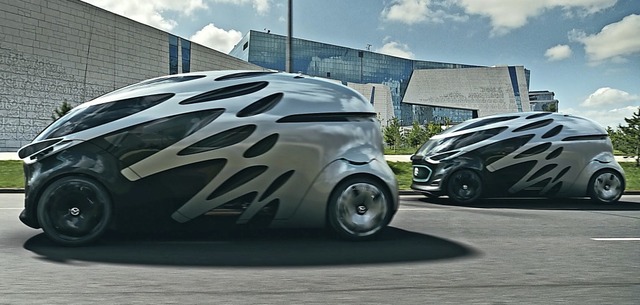 Wie im Science-Fiction-Film: Ob die Zukunft so aussieht, muss sich noch zeigen.   | Foto: Daimler