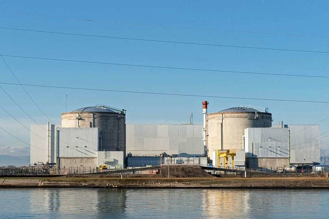 Das Atomkraftwerk in Fessenheim.   | Foto: Patrick Seeger