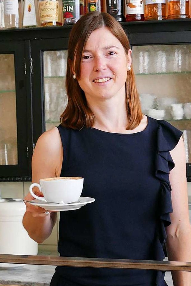 Michaela Dold bernimmt das Caf ab dem 10. August und hat auch neue Ideen.  | Foto: Tamara Keller