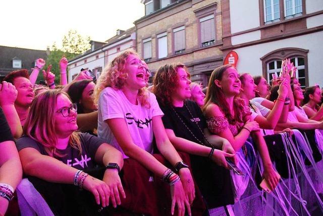 berfllte Mlleimer und Zufahrtsschwierigkeiten beim Sommersound in Schopfheim